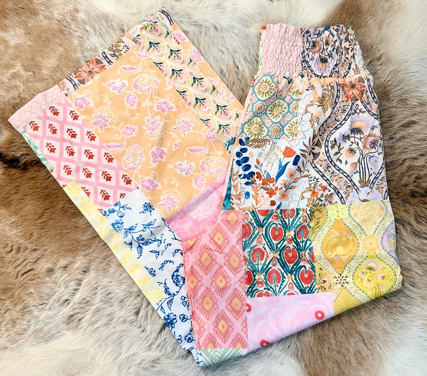 Patchwork Pants