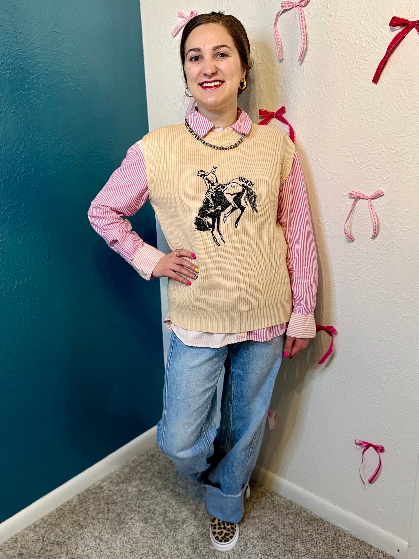 Cowboy Knit Vest