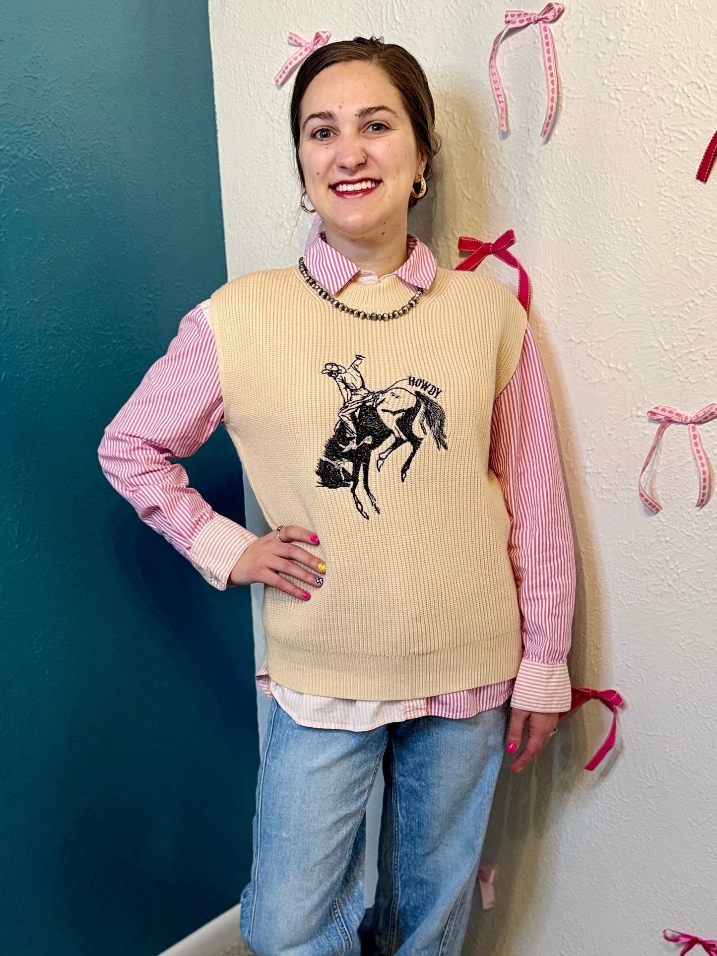 Cowboy Knit Vest